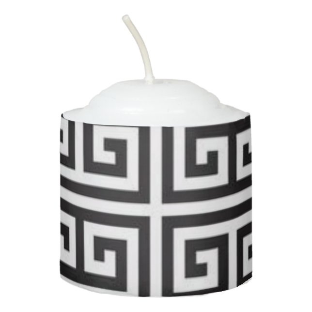 Greek Printed Candle (Front)