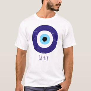 Greek Protection From Evil Eye Device Nazar Amulet T-Shirt
