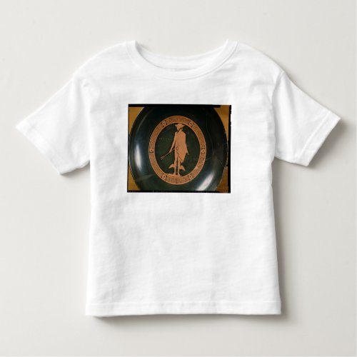 Greek red_figure cup depicting the god Hermes Toddler T_shirt