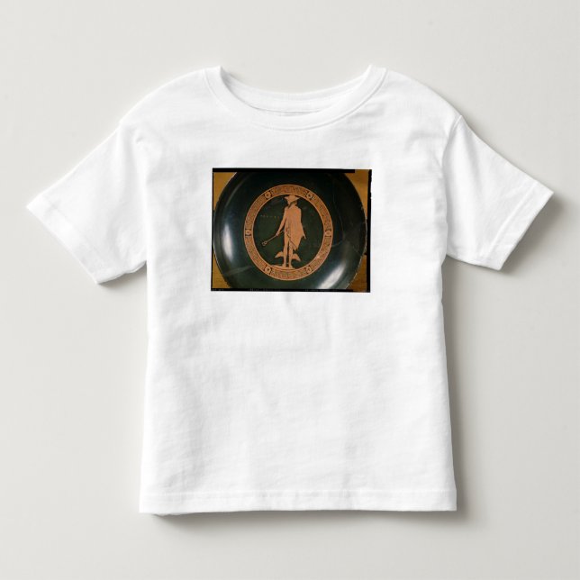 Greek red-figure cup, depicting the god Hermes Toddler T-shirt (Front)