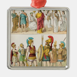 Greek Religious and Military Dress Metal Ornament