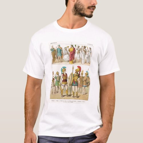 Greek Religious and Military Dress T_Shirt