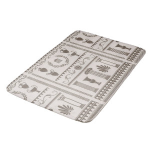 Greek Revival Motif  Bath Mat