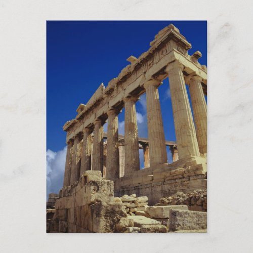 Greek ruins Acropolis Greece Postcard