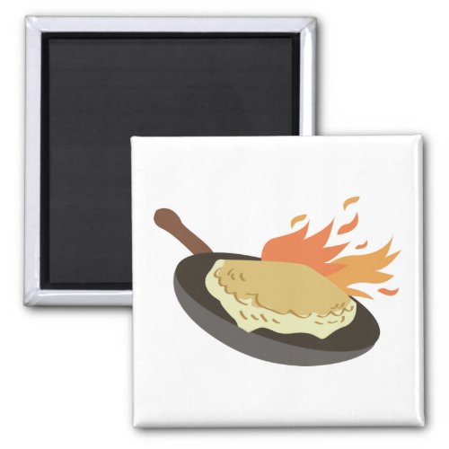 Greek Saganaki Magnet