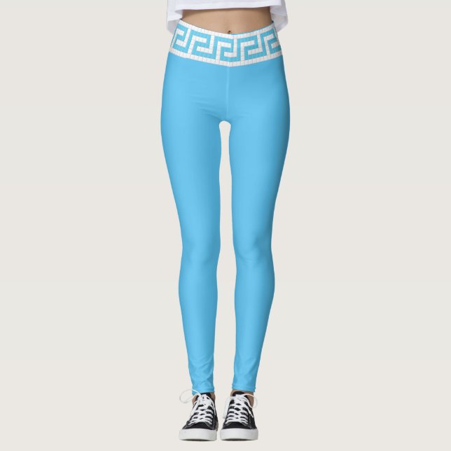 Greek Sea Goddess  Leggings (Front)