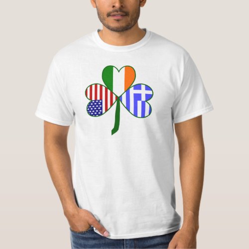 Greek Shamrock T_Shirt