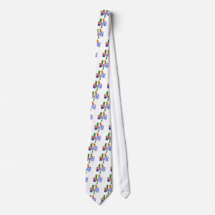 Greek Shamrock Tie