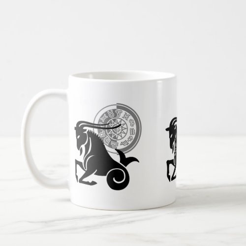 Greek style Capricorn Sea_goat graphic Coffee Mug