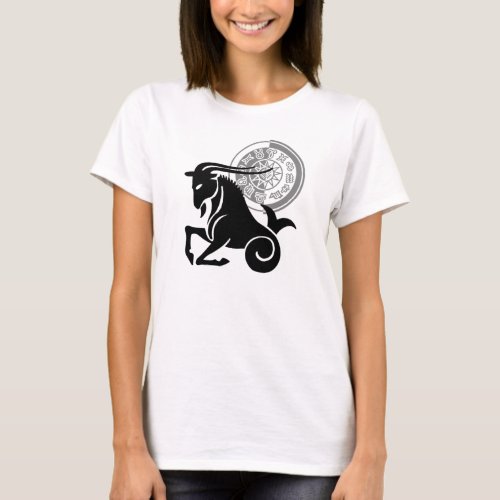 Greek style Capricorn Sea_goat graphic T_Shirt