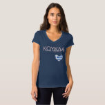 Greek T-shirt - Gorgeous but a little crazy<br><div class="desc">This t-shirt is a must for every greek woman out there. Will make a great gift.</div>