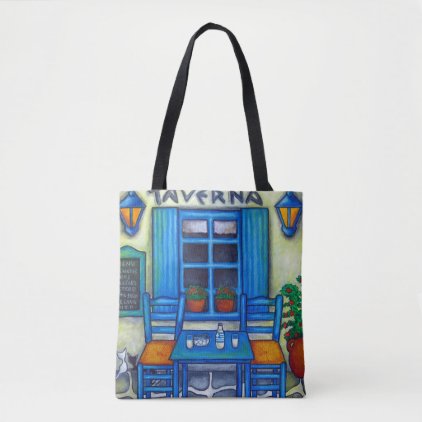 Greek Taverna Bag By Lisa Lorenz