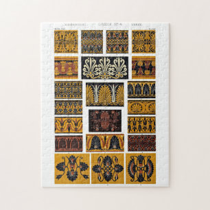Greek textile art jigsaw puzzle