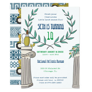 Greek Party Invitations 8