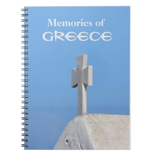 Greek Travel Journal Notebook
