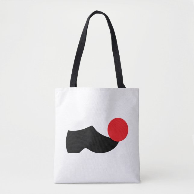 Greek Tsarouhi Tsolias Shoe Red Tote Bag (Front)
