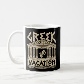 Greek Vacation Ancient Ruins Greece Coffee Mug