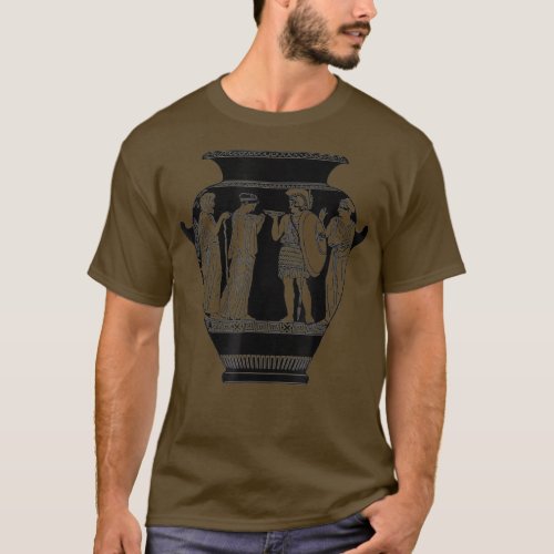 Greek Vase  Ancient Greece Pottery Graphic Tee