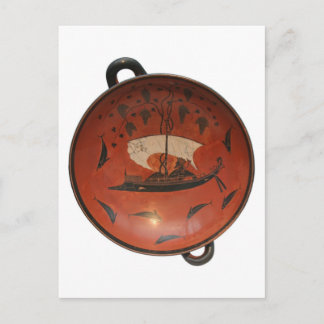 Greek vase postcard