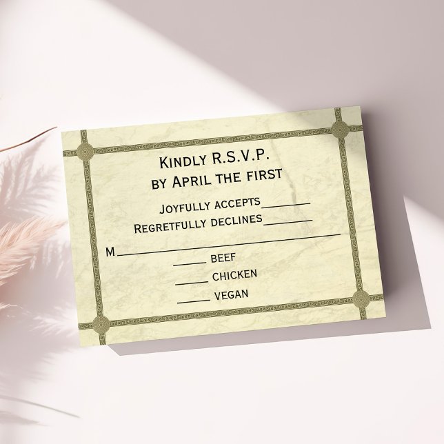Greek Wedding RSVP (Greek Wedding RSVP)