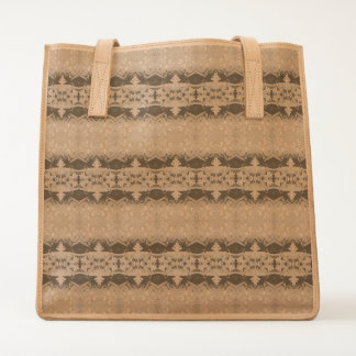 Greek Wheat Oats Optical Illusion Tote