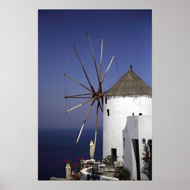 Greek Windmill Poster (Front)