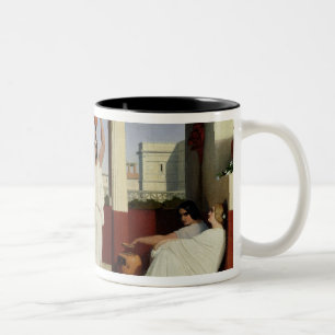 Greek Women at the Fountain, 1841 Two-Tone Coffee Mug