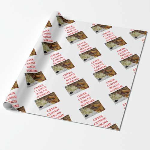 GREEK WRAPPING PAPER