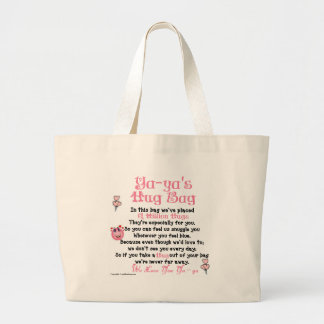 Greek - Ya-ya  - Plural Verse Large Tote Bag
