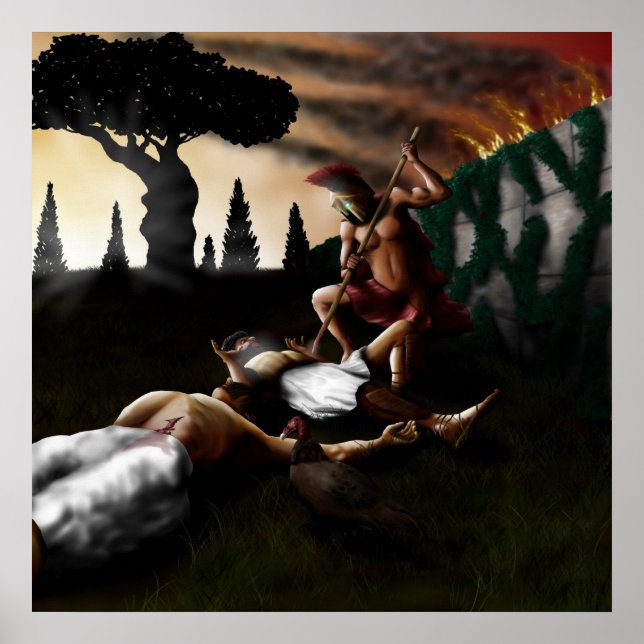 GreekGods-Ares Poster (Front)