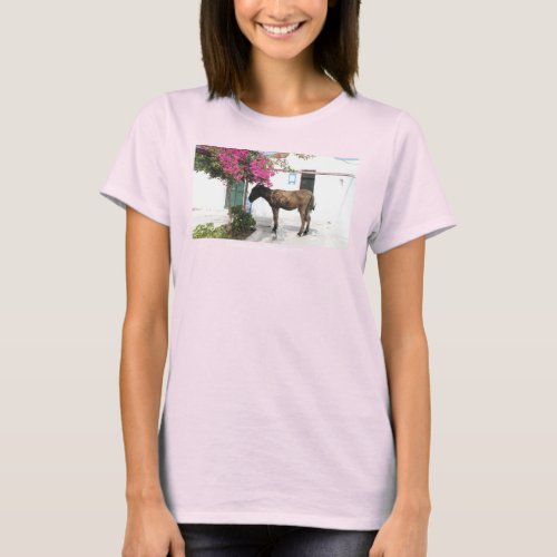 GreekIslandHousecom Donkey Mascot T_Shirt