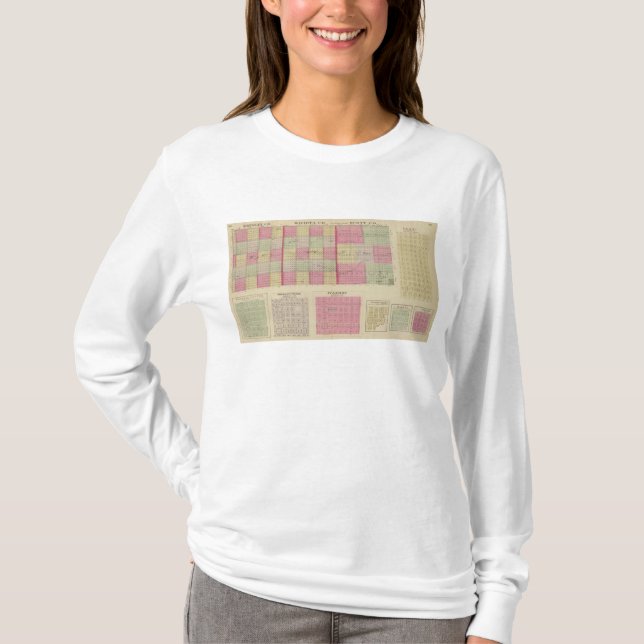 Greeley, Wichita, and Scott Counties, Kansas T-Shirt (Front)