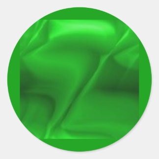 green097 classic round sticker