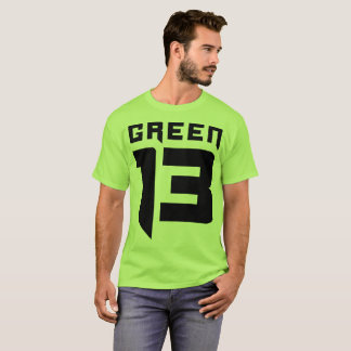 Green 13 Logo (Green) T-Shirt