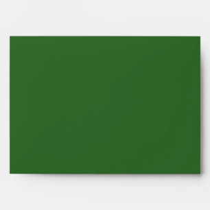 Green #306b29 Color Envelopes for A7 5" x 7" Card