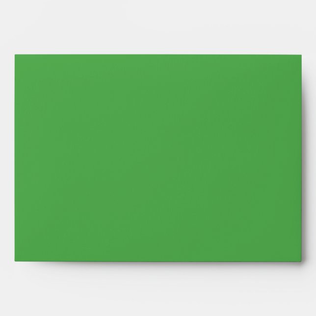 Green 5x7 envelope (Front)