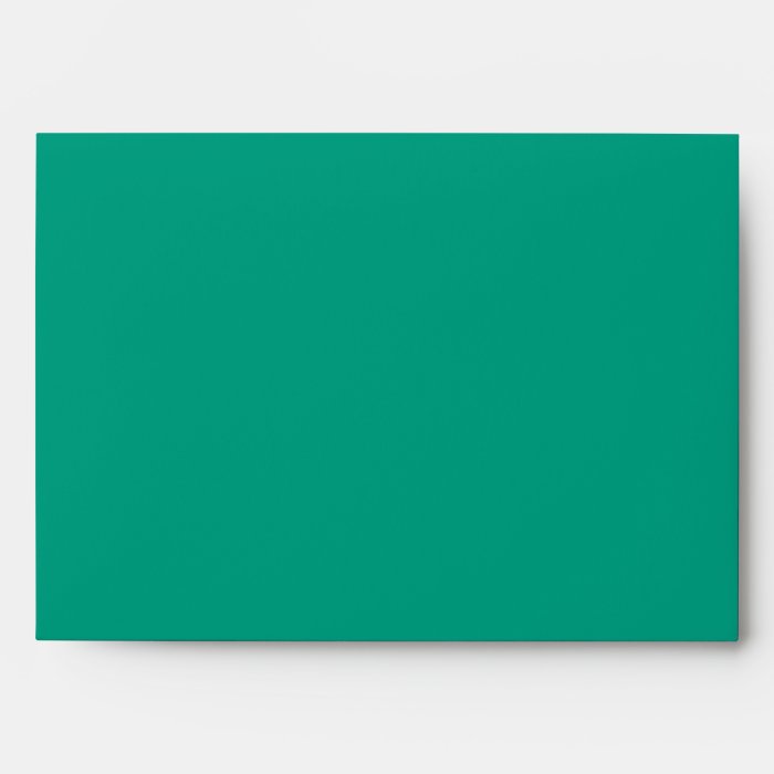 Green 5x7 envelope
