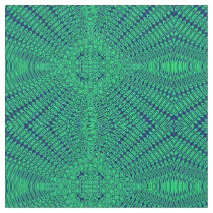 Green Abstract Fabric