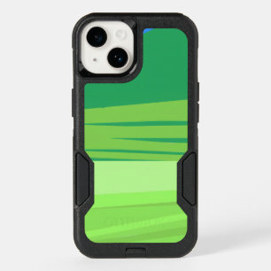 Green Abstract OtterBox iPhone 14 Case