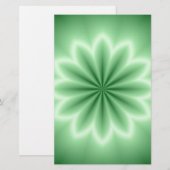 Green Abstract Star (Front/Back)