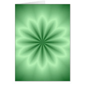 Green Abstract Star (Front)