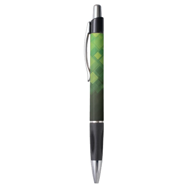 Green abstract technology design pen (Top (Vertical))