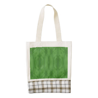 Green abstract wood zazzle HEART tote bag