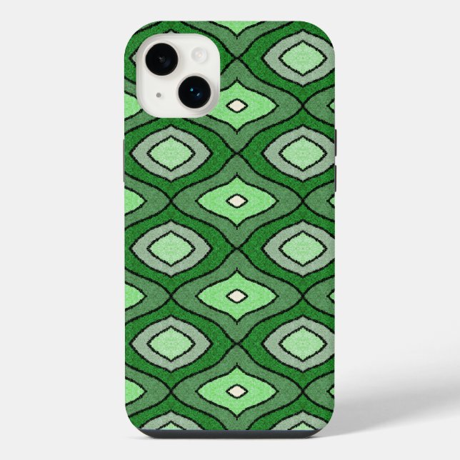 Green abstracted  Case-Mate iPhone case (Back)