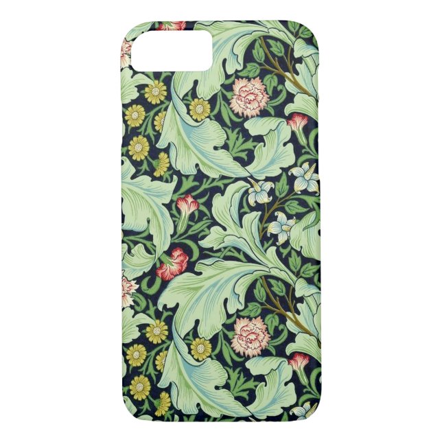 Green Acanthus iPhone X/8/7 Barely There Case (Back)