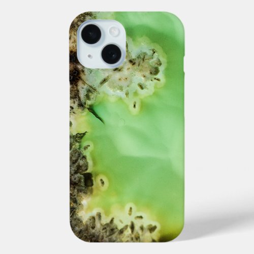 Green Agate iPhone 15 Case