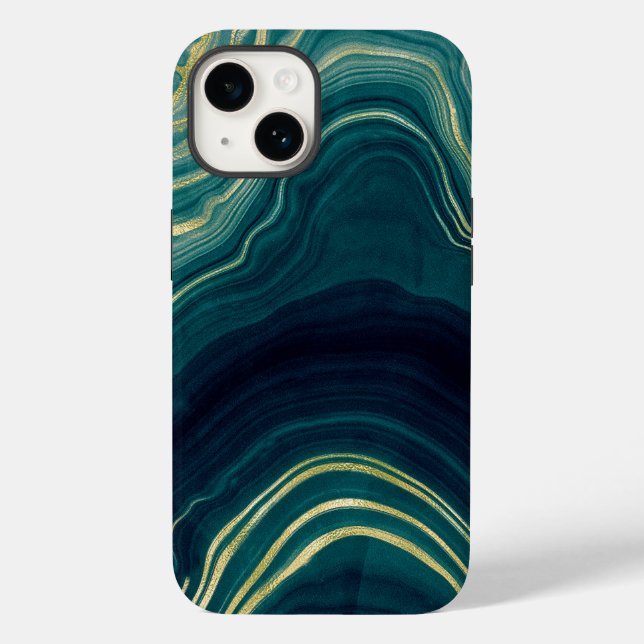 green agate Case-Mate iPhone case (Back)
