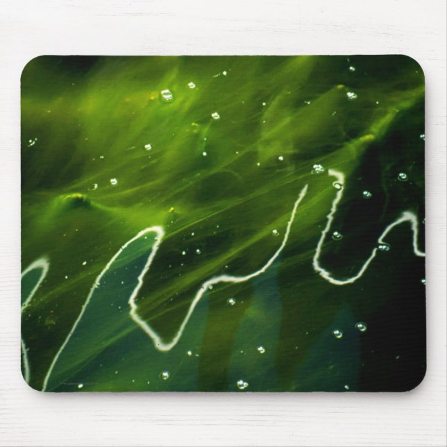 Green Algae and Water mpcna Mouse Pad (Front)