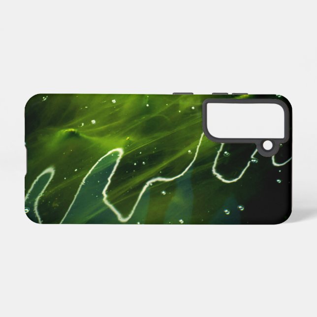 Green Algae and Water sgcnm Samsung Galaxy Case (Back Horizontal)