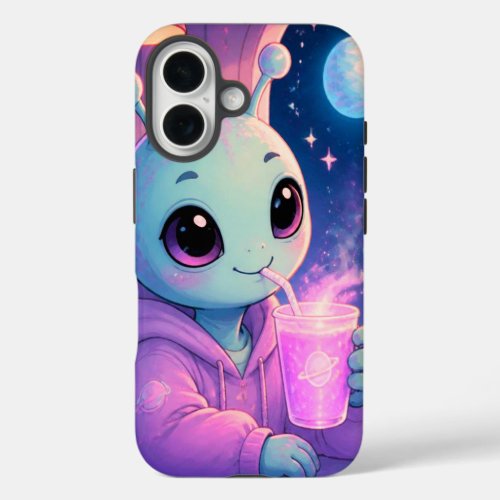 Green Alien Girl Is Here To Protect With An iPhone 16 Case